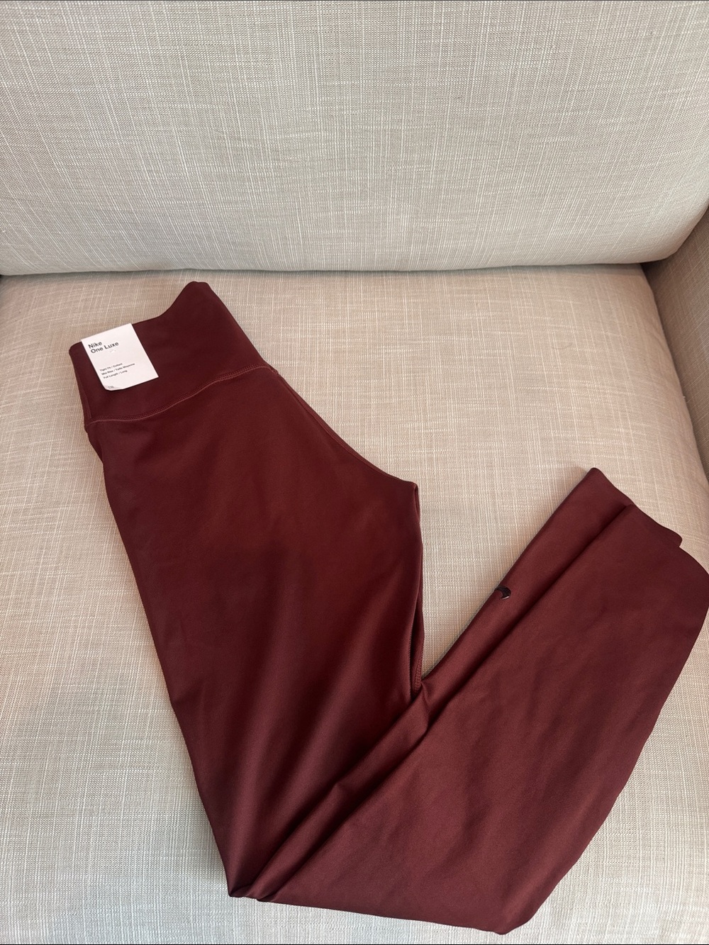 New Nike One Luxe Brown Leggings